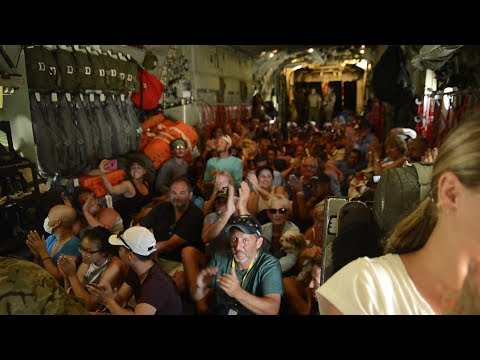 20170910-C130-Landing-in-Puerto-Rico-to-cheers-from-Evacuees-from-Saint-Maarten
