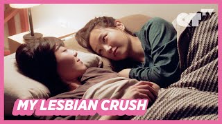 My Crush Invited Me To Sleep Over... And She Kissed Me! | Lesbian Romance | Our Love Story