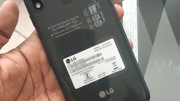 How to hard reset or factory data reset in LG W10