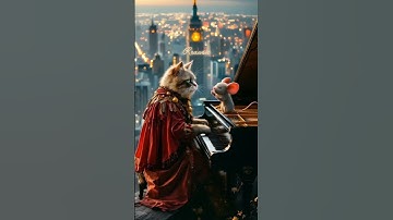 Cat playing piano ❤️🥰 🐱❤️#Cat #Catlover #cats #catvideos #catlife #music #catmusic #viralvideo