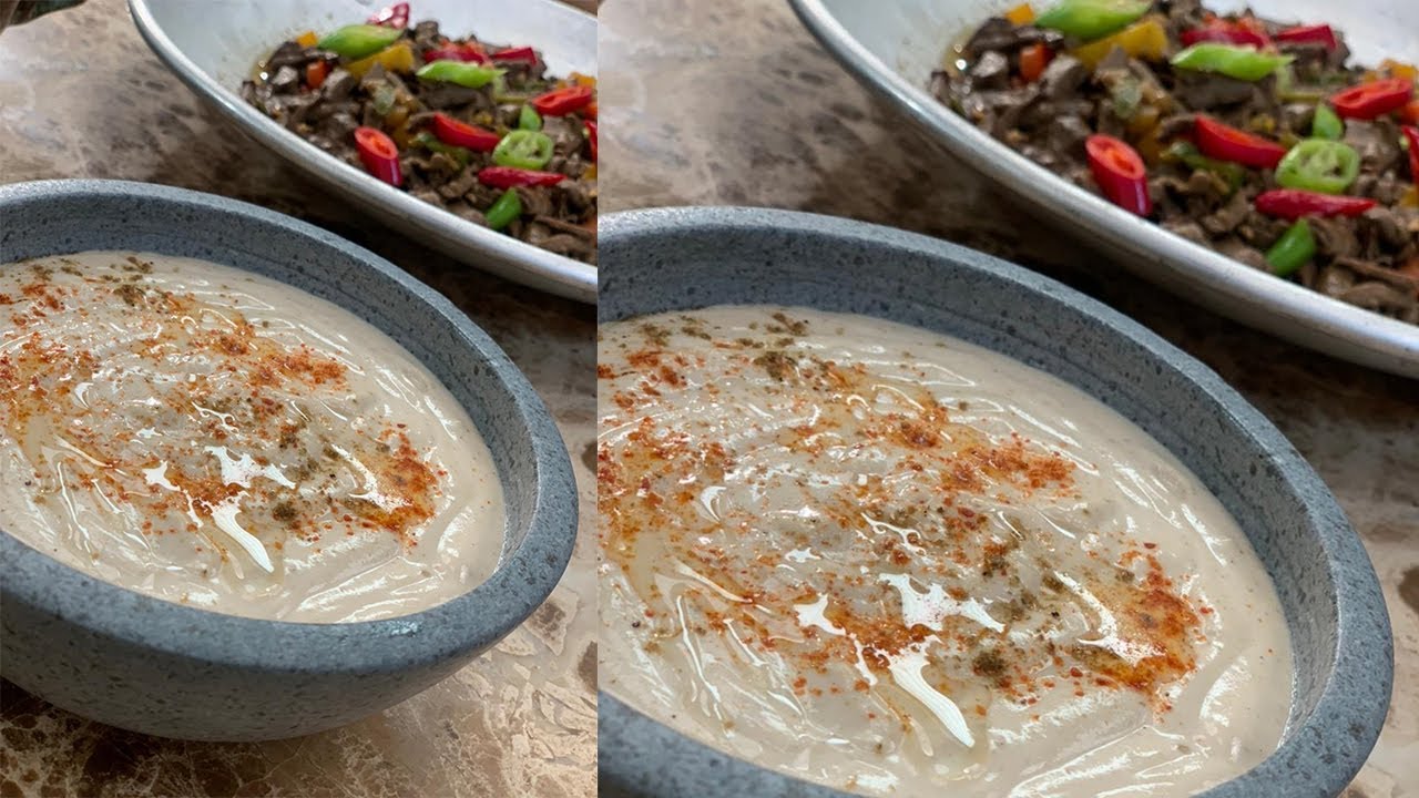 طريقة عمل كبدة اسكندراني - سلطة الطحينة | سر الصنعة مع الشيف دعاء السمنودي