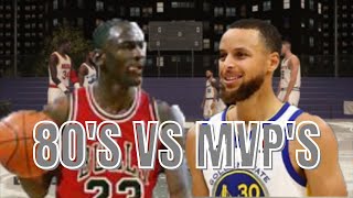 ALL-NBA 80's VS Team Curry (MVP's)