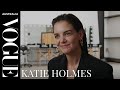 How well does Katie Holmes know Australia? | Celebrity Interview | Vogue Australia