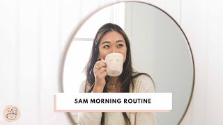 My 5AM Morning Routine | Productivity & Self Care