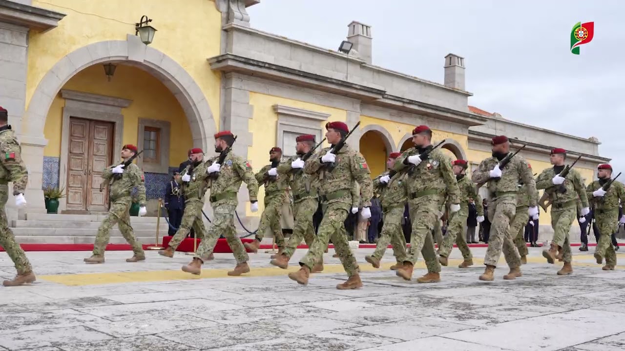 Visita do Ministro da Defesa Nacional e Veteranos da Pátria de Angola