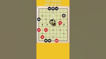 Căng như dây đờn, yếu cờ cầm bên nào củng thua, giải thế cờ giang hồ #cờthế #cotuong