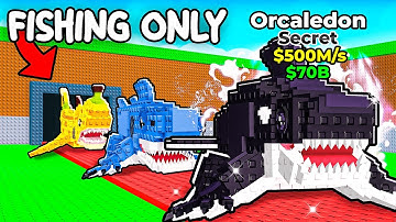 $0 To $1 Trillion Using FISHING ONLY Brainrots!