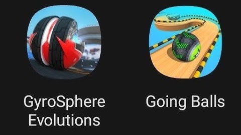 GyroSphere Evolution 3D VS Going Balls Part 1 All Levels SpeedRun gameplay Android, ios