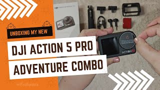 DJI Osmo ACTION 5 PRO UNBOXING | Adventure Combo