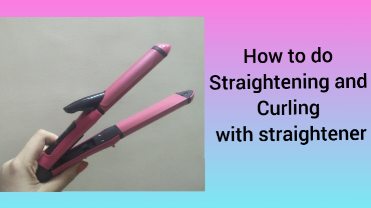 How to use straightener How to protect hair from straightener's heat