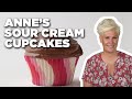 Anne Burrell's Sour Cream Cupcakes | Secrets of a Restaurant Chef | Food Network