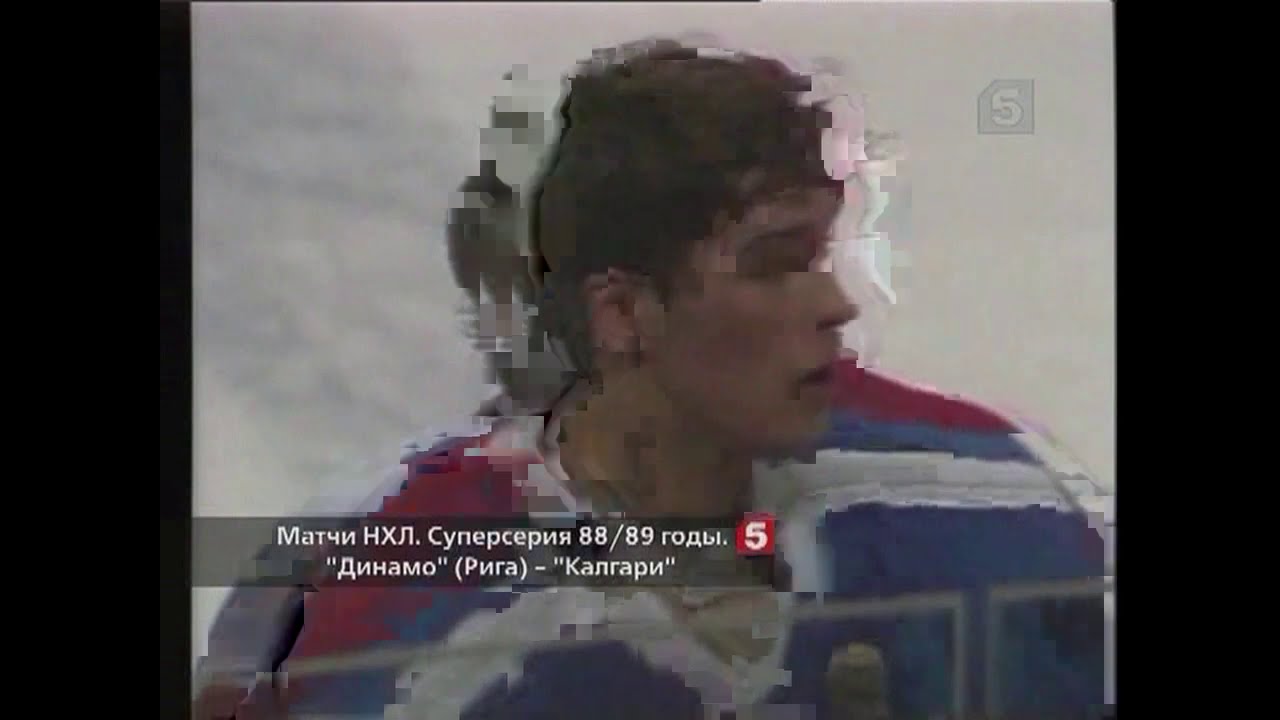 Arturs Irbe 1 serie 1988 against Calgary,Edmonton,LosAngeles