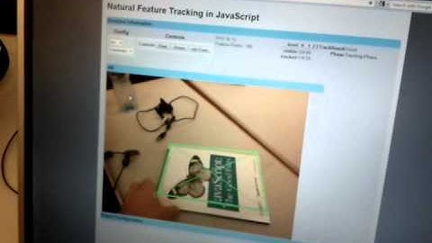 Javascript natural feature tracking