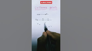 Collinear points & Non-collinear points