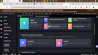 1- Getting started with SageMaker Studio AI May, 2025