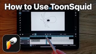 Learn ToonSquid Basics in 15 Minutes | 2D Animation iPad App