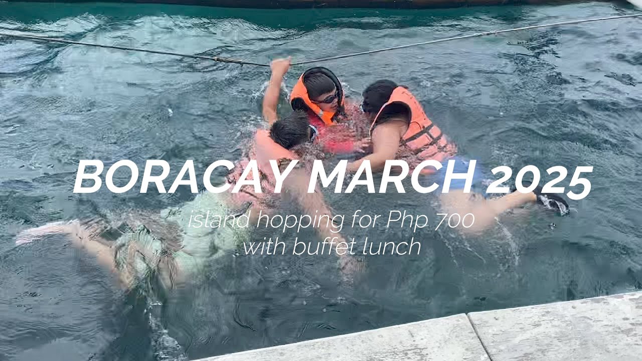 BORACAY VLOG: HOW MUCH IS ISLAND HOPPING IN BORACAY? SULIT / WORTH IT BA?