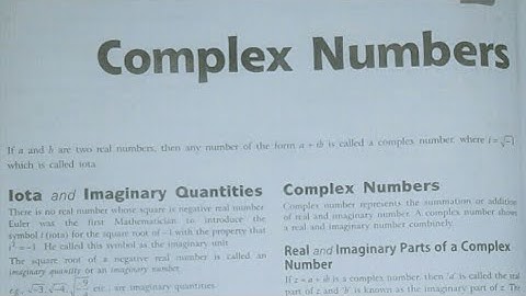 Complex number for NDA, CDS &AIRFORCE X GROUP #NDA2020
