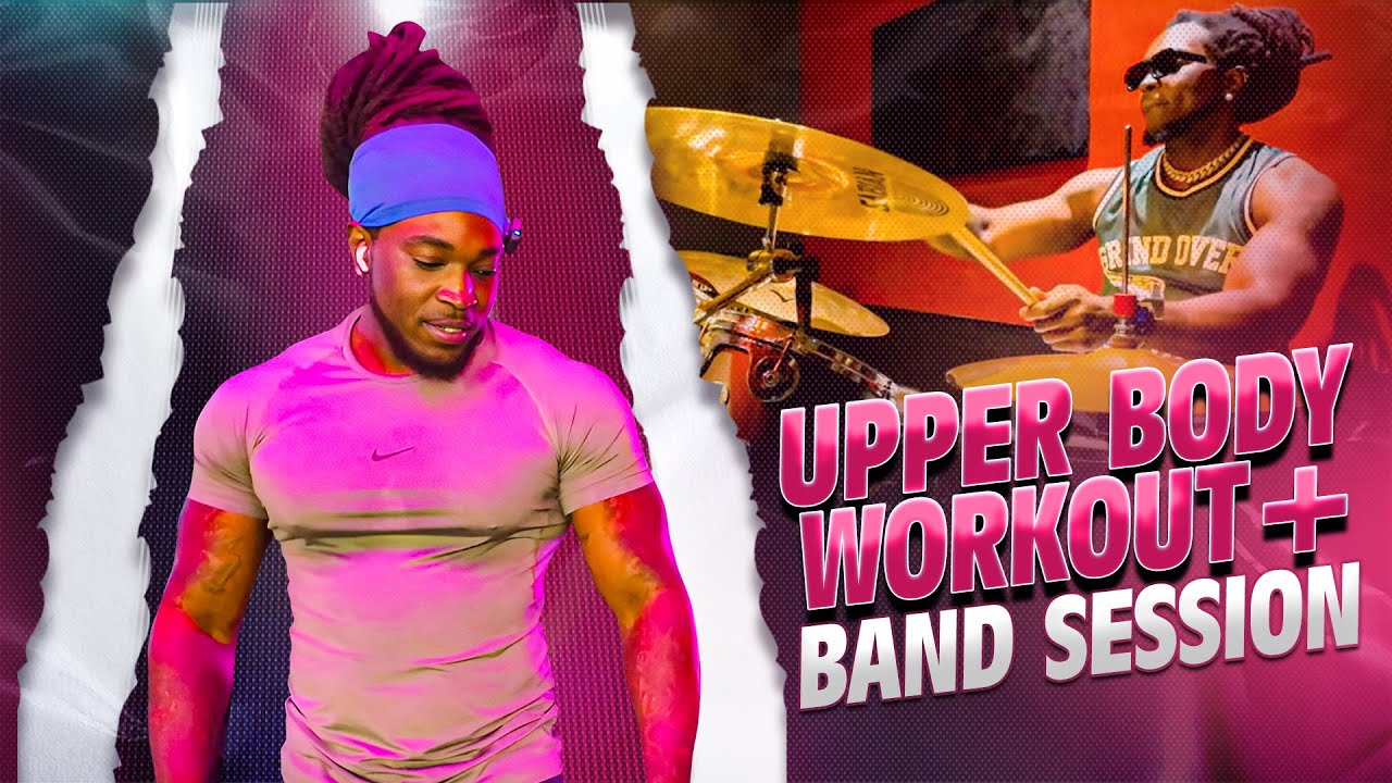 Muscles & Music: Upper Body Workout + Band Session - YouTube