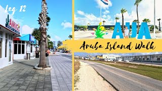 Plane Spotting Hut to Hyatt Place Aruba Airport walk (Leg 12)