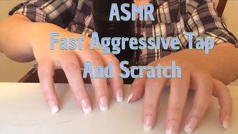 ASMR Fast Aggressive Tap And Scratch (No Talking )