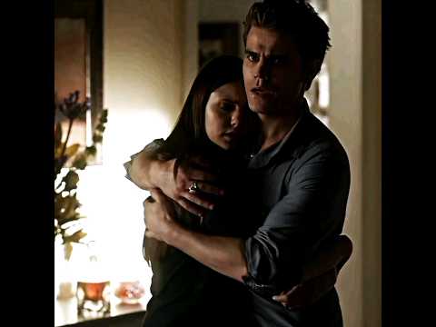 Elena hugging Stefan