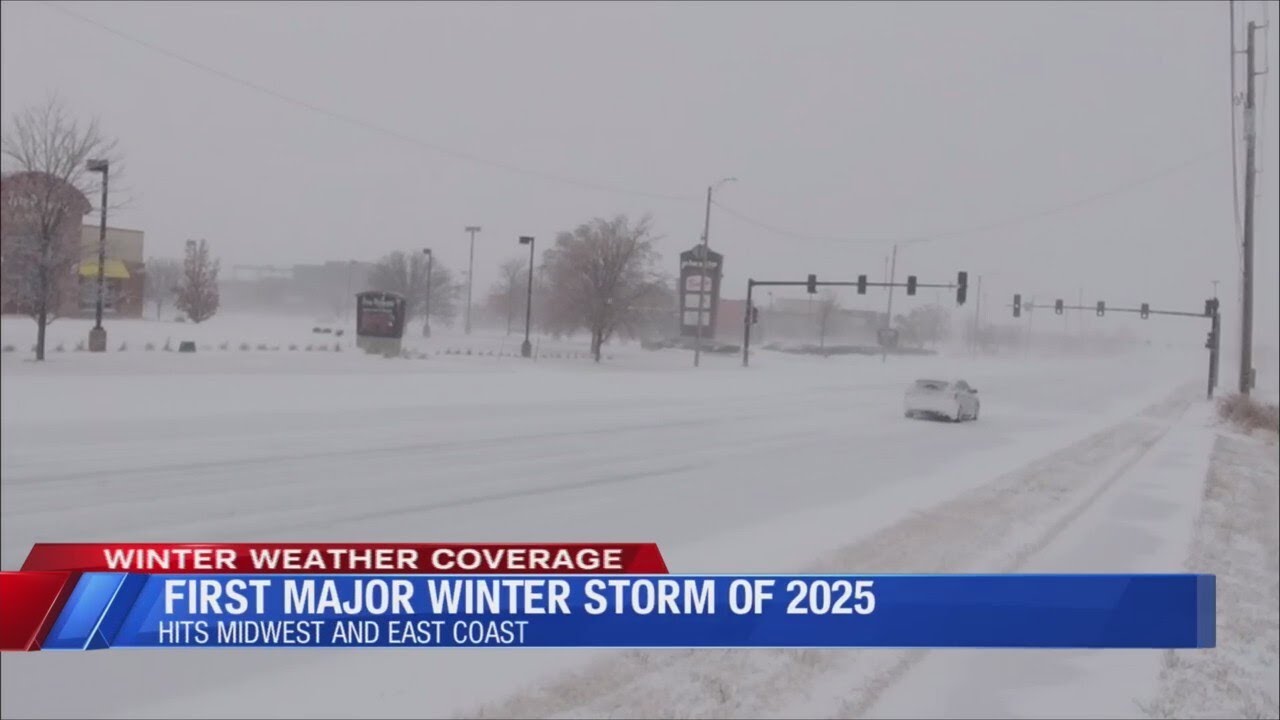 First major winter storm of 2025