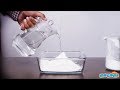 Cornstarch and water experiment  science projects for kids  educationals by mocomi