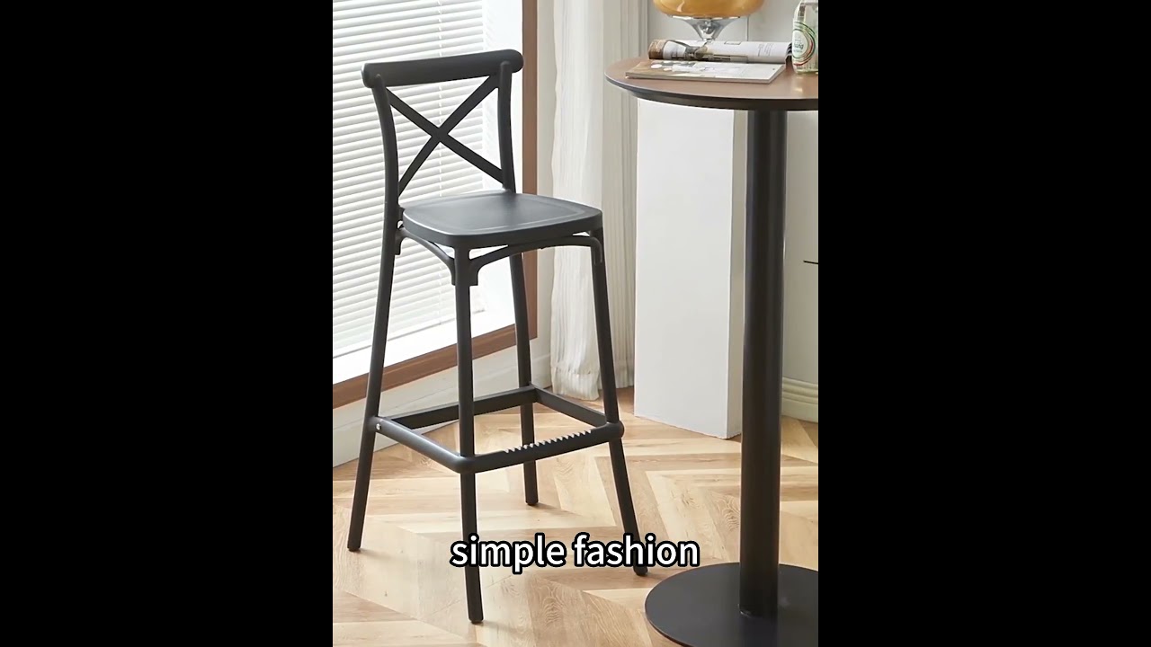 do you like this palstic bar chair it can be stackable to save space