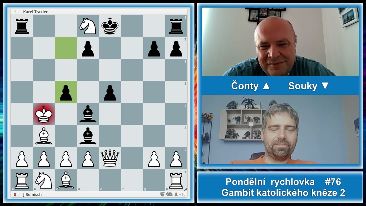 Pondělní rychlovka 76. díl - Gambit katolického kněze 2