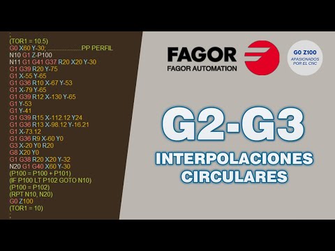 INTERPOLACIÓN CIRCULAR en Fresadora CNC - G2 y G3 | ?‍? CURSO CNC #2