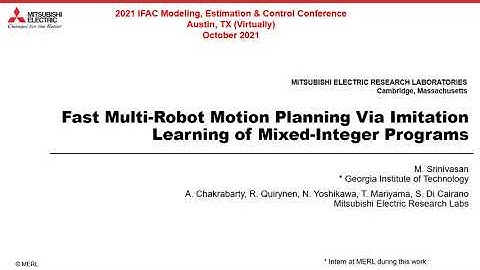 [MECC 2021] Fast Multi-Robot Motion Planning via Imitation Learning of Mixed-Integer Programs