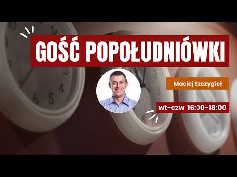 Gość ,,Popołudniówki" | Maciej Szczygieł