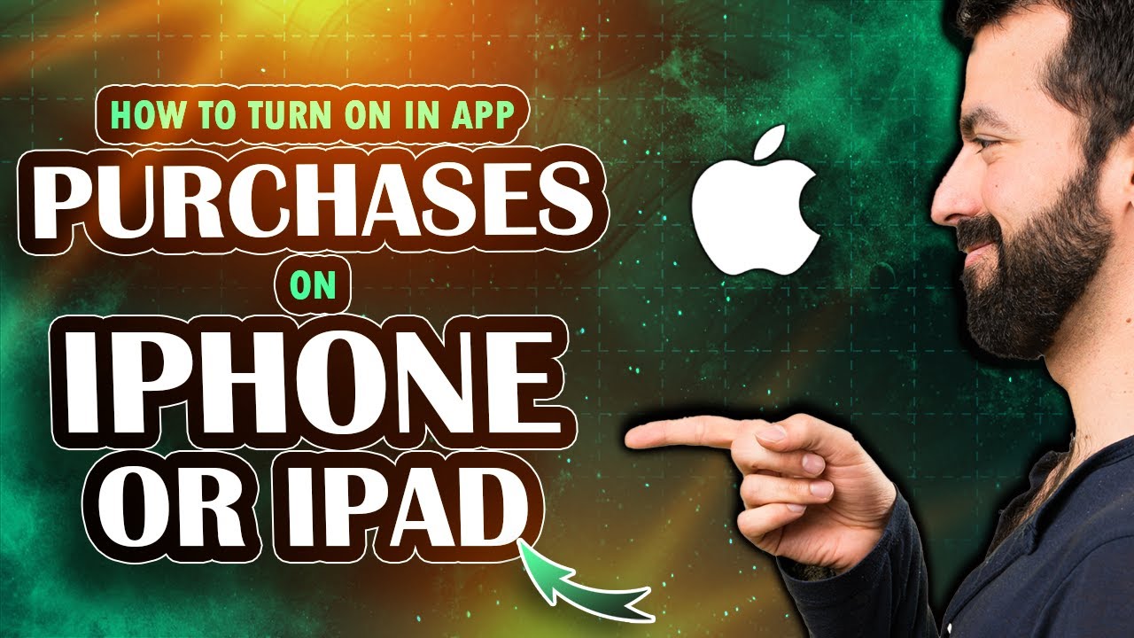 How to turn on in app purchases on Iphone or ipad (2025) - YouTube