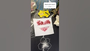 What’s your name comment below #shortsfeed #name  #nameinitials  watercolor#trendshort #viralshorts