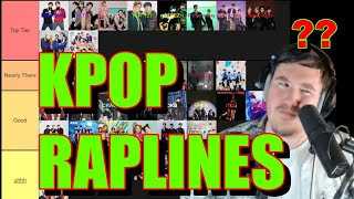 Not all KPOP RAPLINES are Created Equal -- TIER LIST