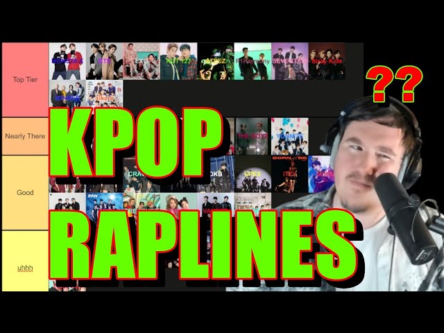 Not all KPOP RAPLINES are Created Equal -- TIER LIST class=