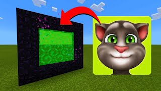 How To Make A Portal To The Talking Tom Dimension in Minecraft!
