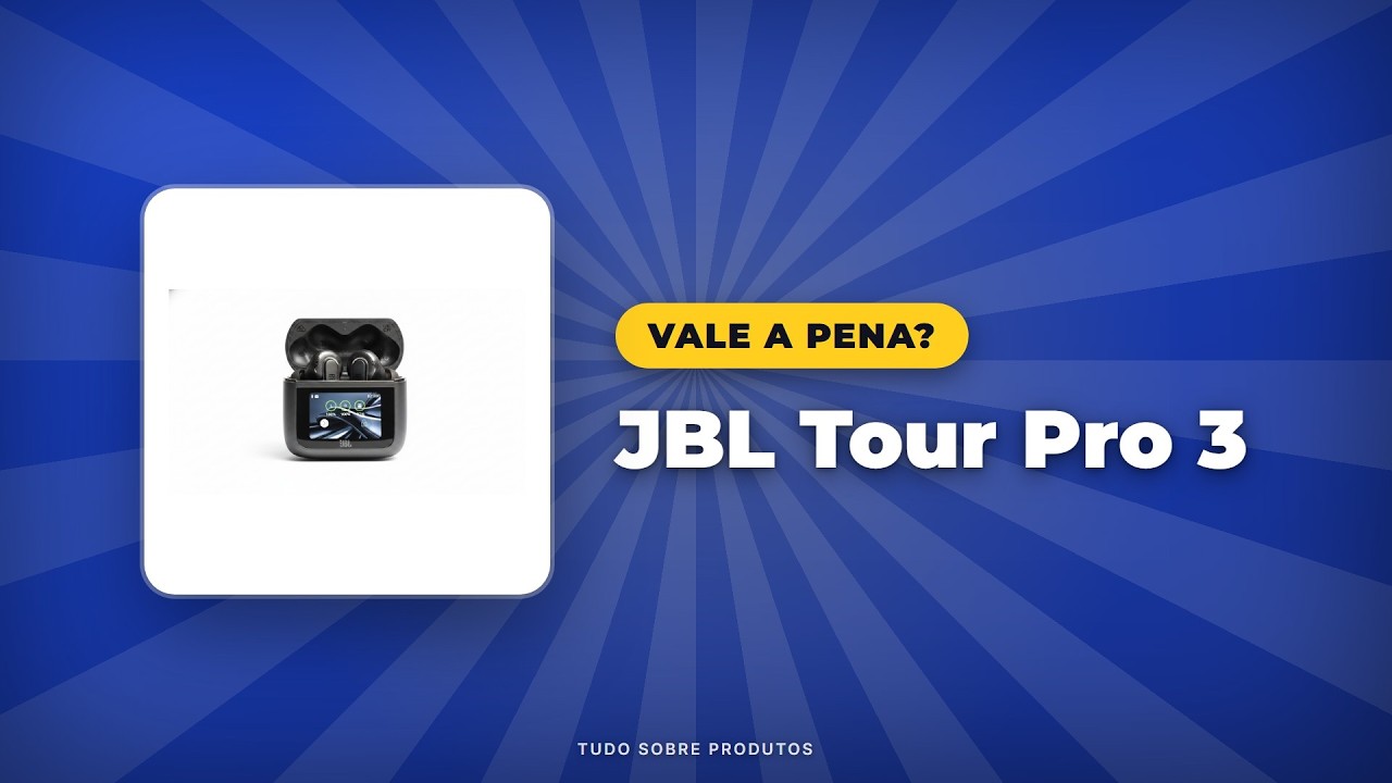 Capa: JBL Tour Pro 3: Análise COMPLETA em 2026! Vale a pena?