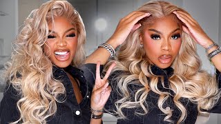 GRWM: Blonde Bombshell Baddie! No bleach, Beginner Friendly Install, No plucking, ft MegalookHair