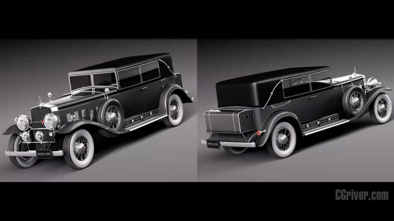 3D Model: Cadillac V16 Sixteen 1930 Fleetwood Imperial - CGriver.com