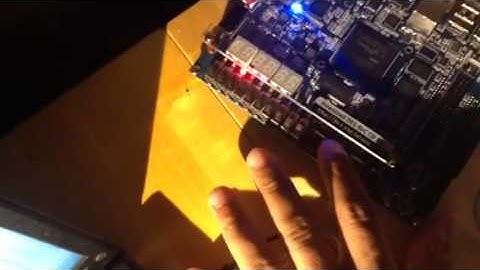 VHDL Streaming LEDs on Altera