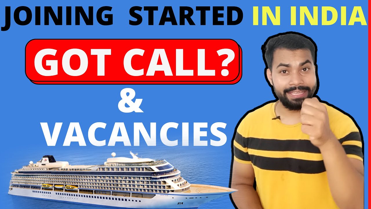 indian cruise job vacancy