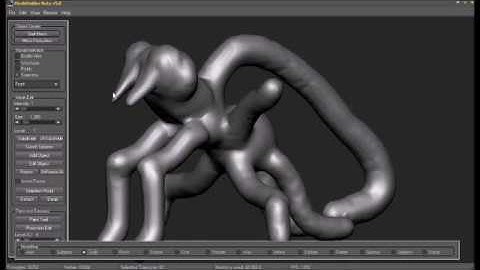 Meshmolder Beta 5.0 - Skech Spheres with Detail New Tool