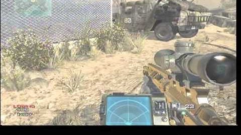 Mw3: 1v1 sniper war dome (match 1)
