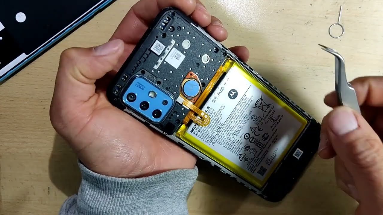 Cómo destapar Moto g20 / Desarmar Motorola g20 / Abrir Moto g20. - YouTube