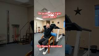 Try these 3 exercises for a tight thoracic spine!