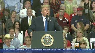 Trump Under Fire After Appearing To Mock Kavanaugh Accuser's Testimony At Rally