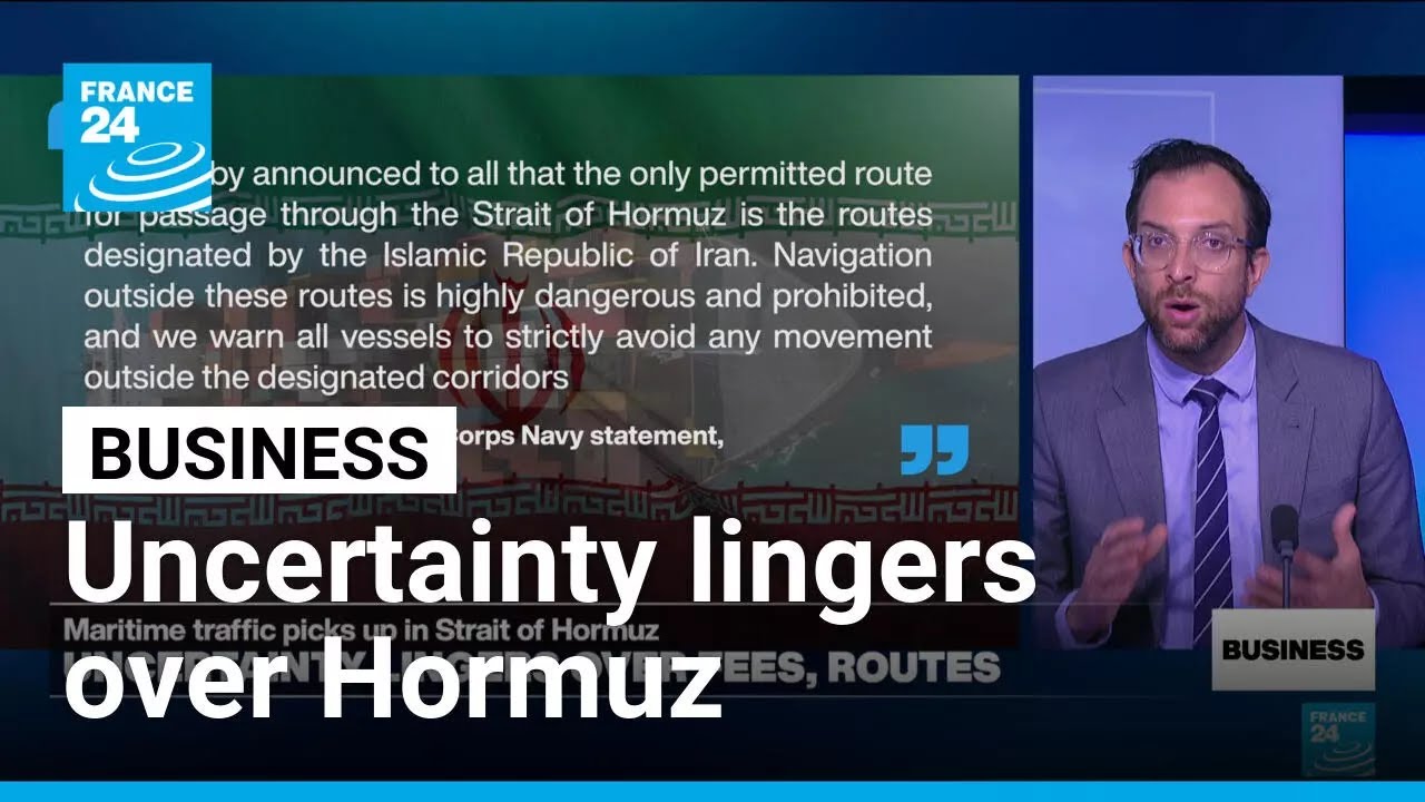Maritime traffic picks up in Strait of Hormuz, but uncertainty lingers • FRANCE 24 English