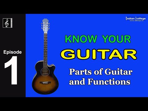 How to play Guitar | Guitar - An Introduction| Parts of Guitar and their Fuction| Indian Solfege